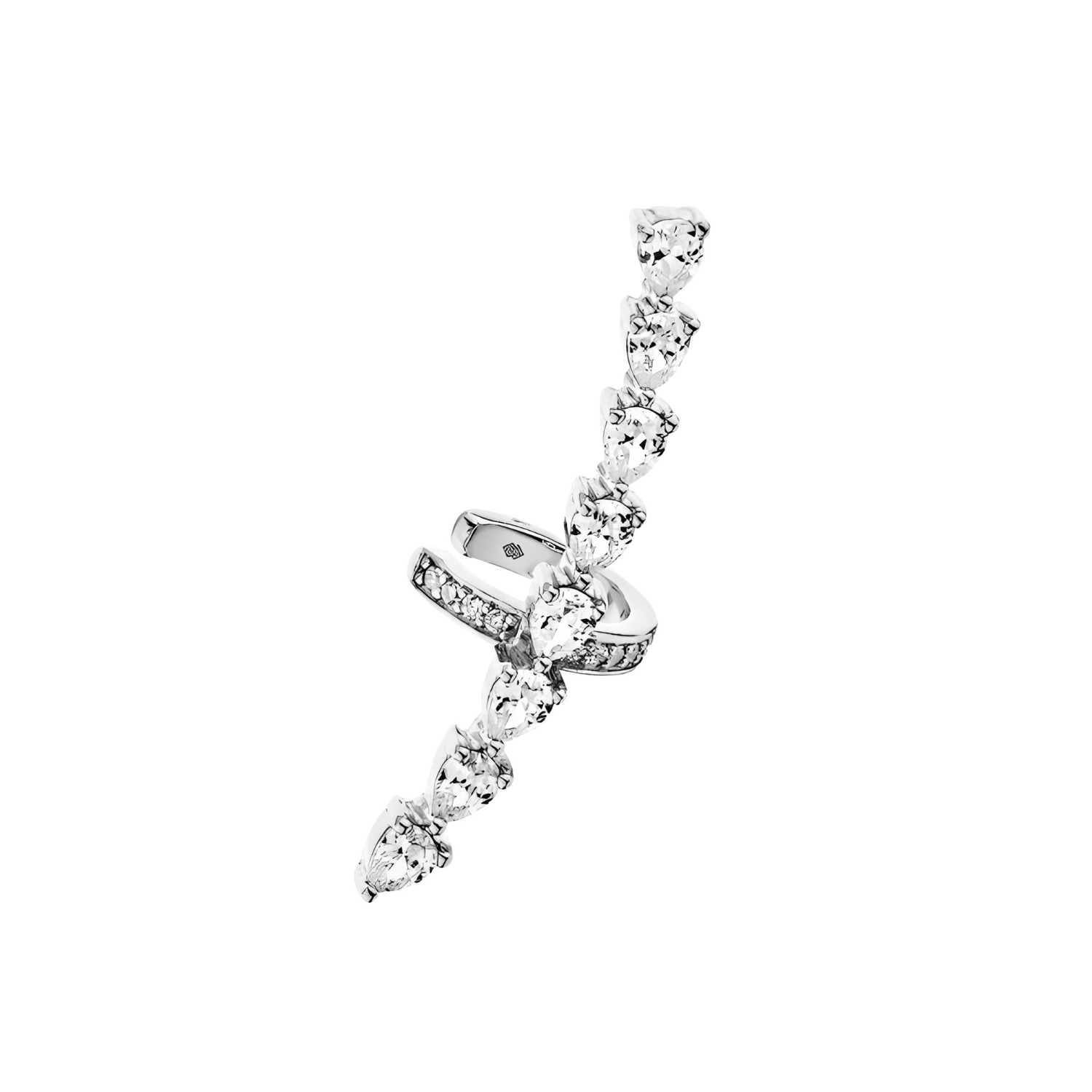 PURE EAR CUFF SILVER