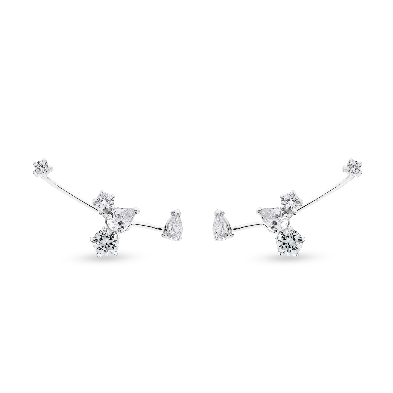 PURE EAR CLIMBER SILVER