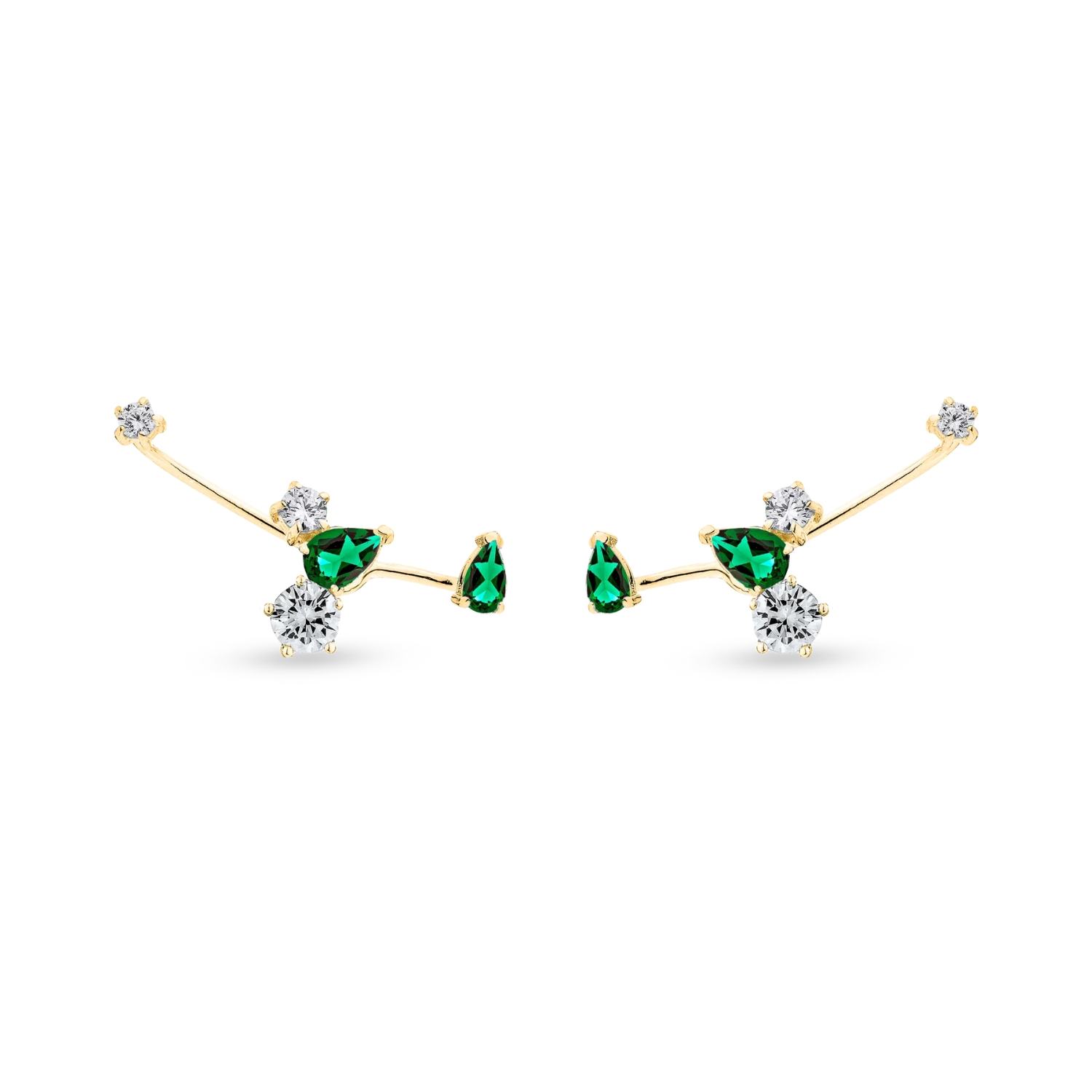 PURE EAR CLIMBER GREEN