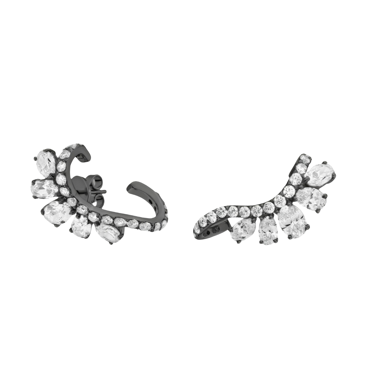 NEW FRONTIER GRANDE EAR CLIMBER BLACK