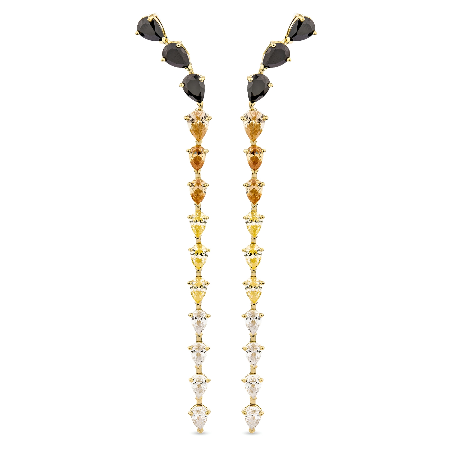 CASCADE DROP EARRINGS