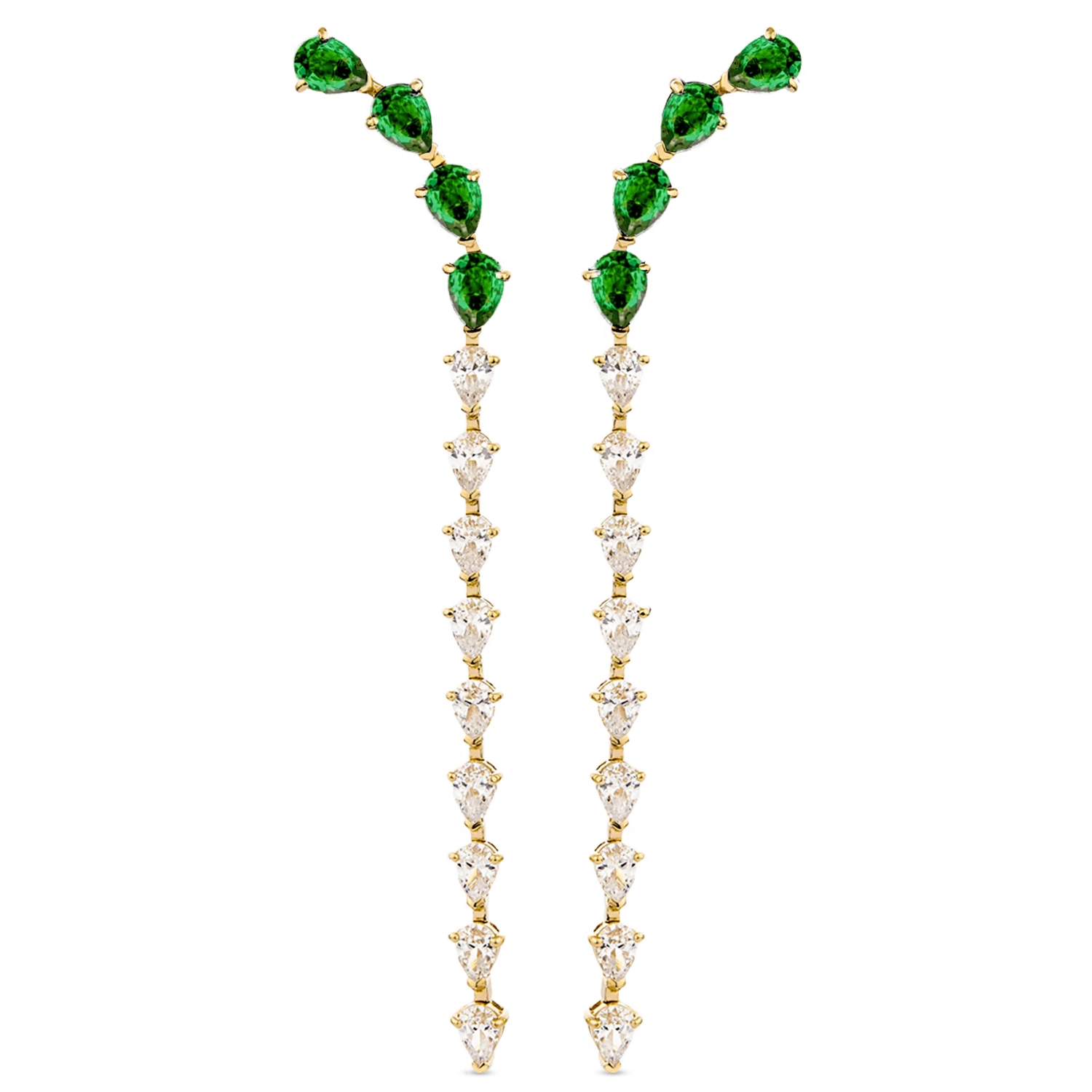 CASCADE DROP EARRINGS