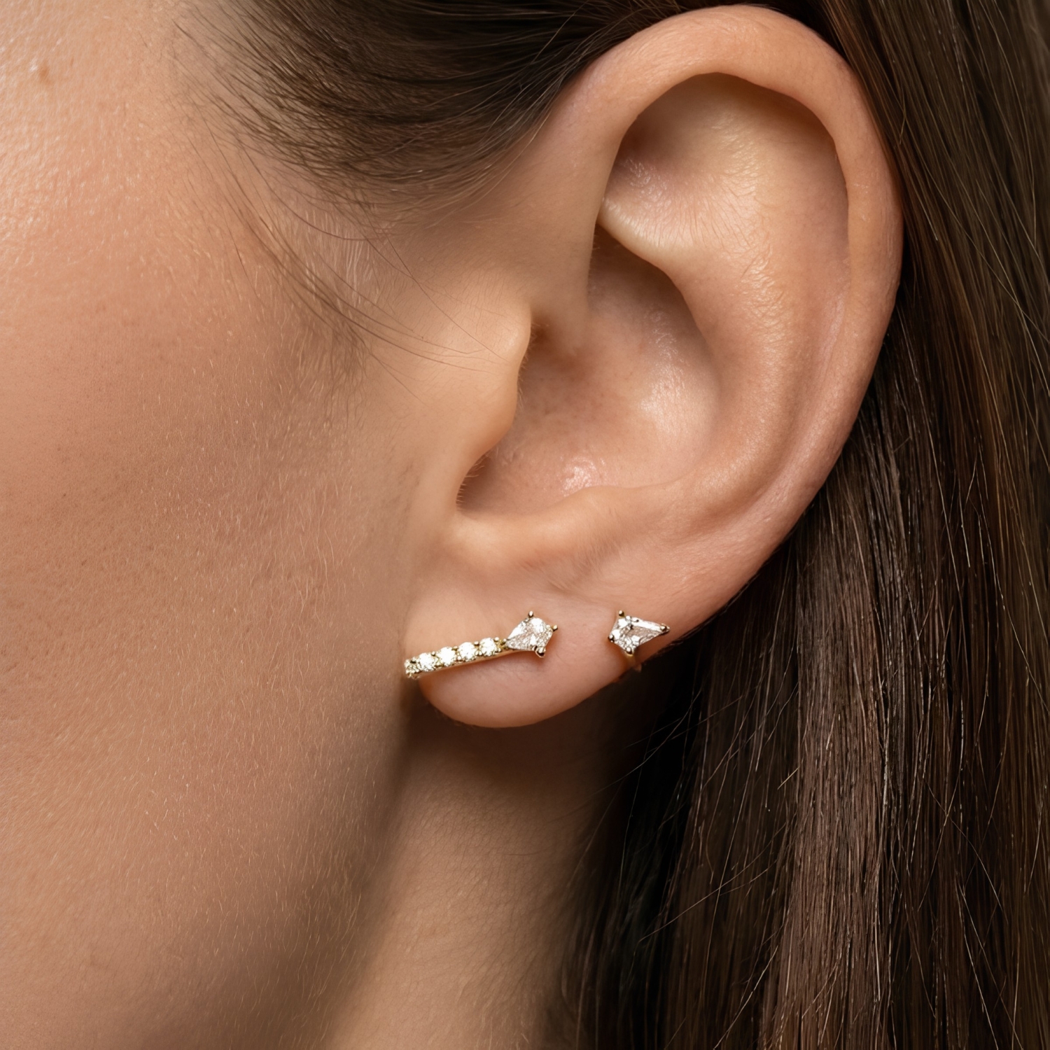 REVOLUTION EAR JACKET GOLD