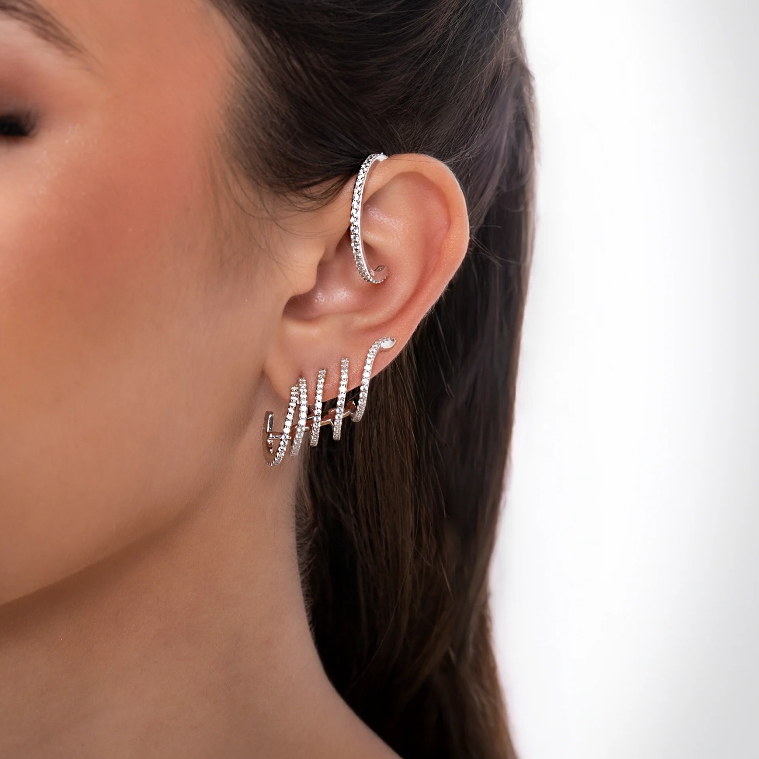 FREEDOM EAR CUFF SILVER