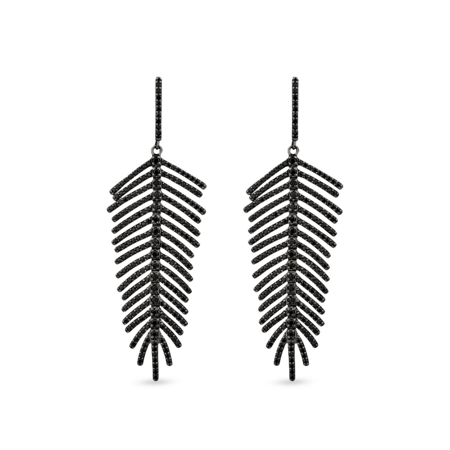 FREEDOM PETITE EARRINGS BLACK