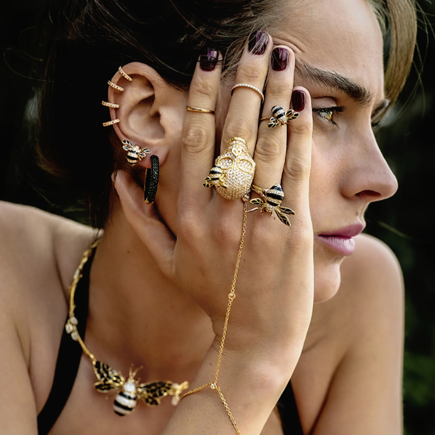 ALIVEN HAND CHAIN GOLD