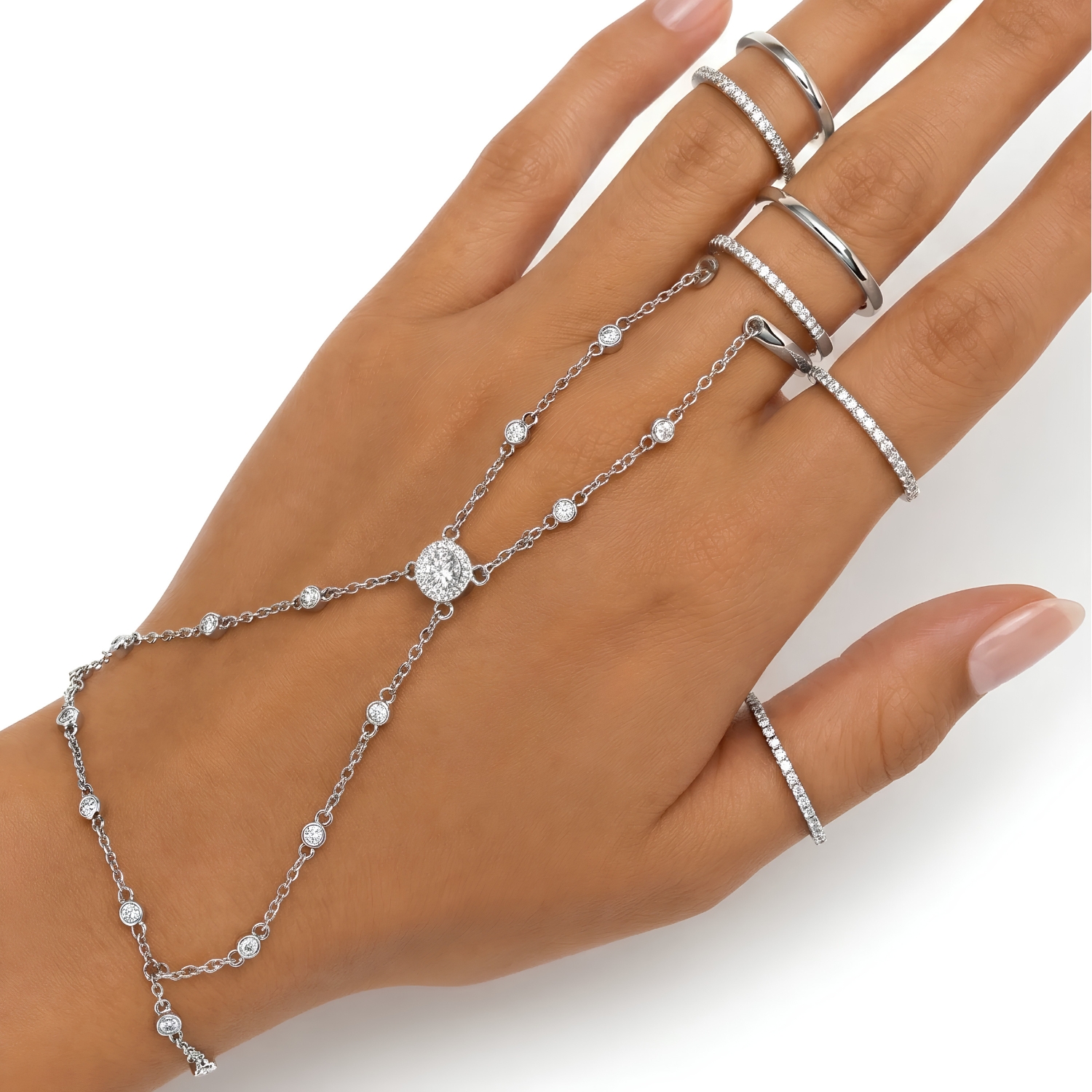 ALIVEN HAND CHAIN SILVER