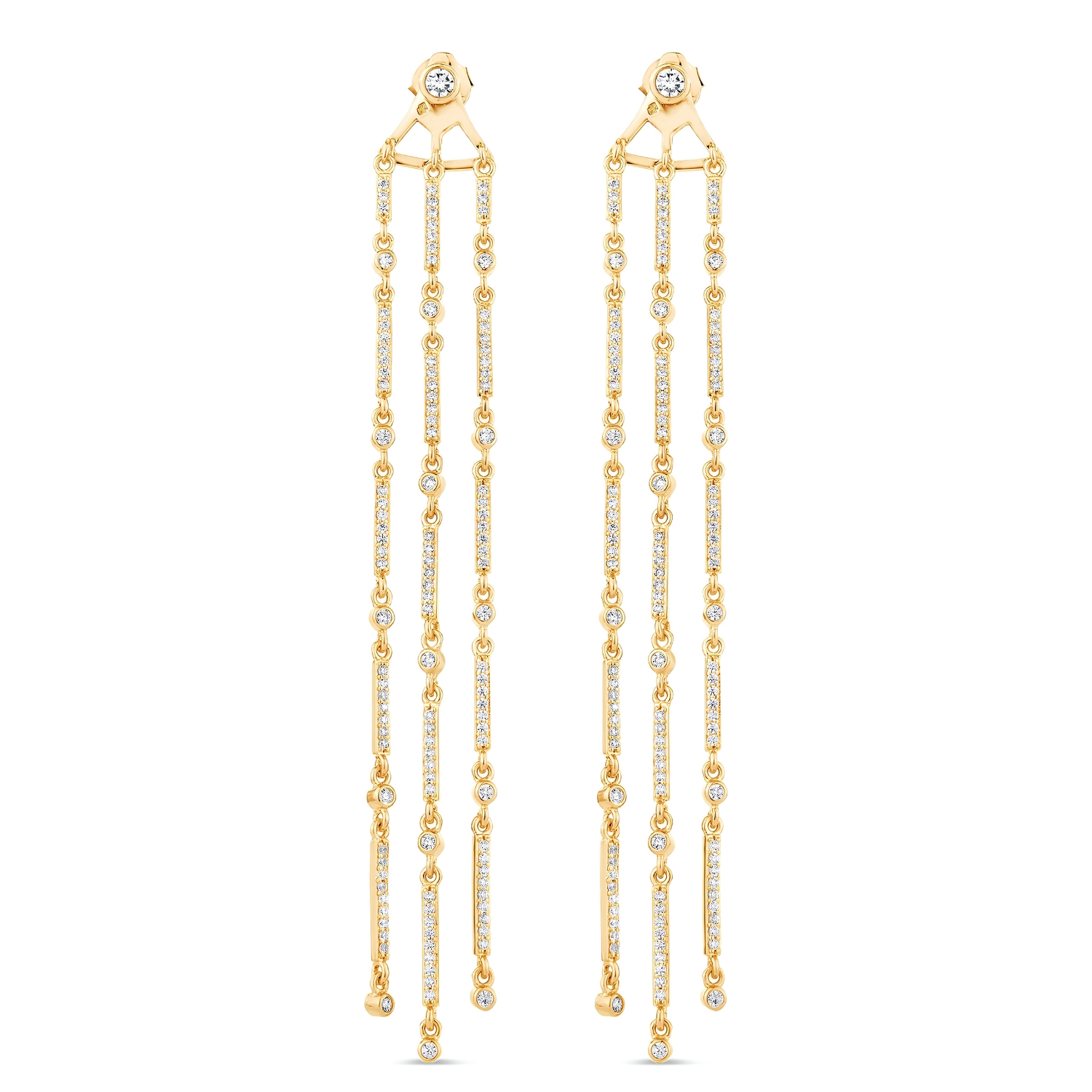 INTERCHANGEABLE MINX GOLD EARRINGS