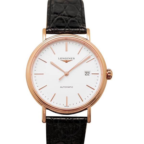 LONGINES PRESENCE 40MM ROSE LEATHER AUTOMATIC L49221122