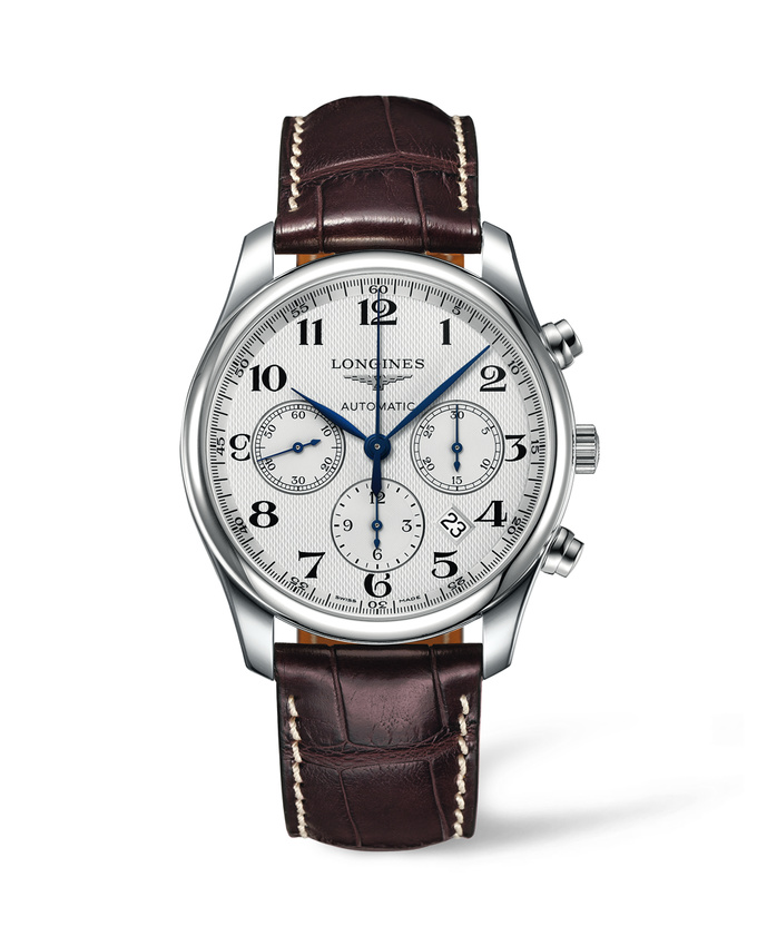 LONGINES MASTER COLLECTION SILVER CHRONO 42MM L27594783 ΑΝΔΡΙΚΟ ΡΟΛΟΙ