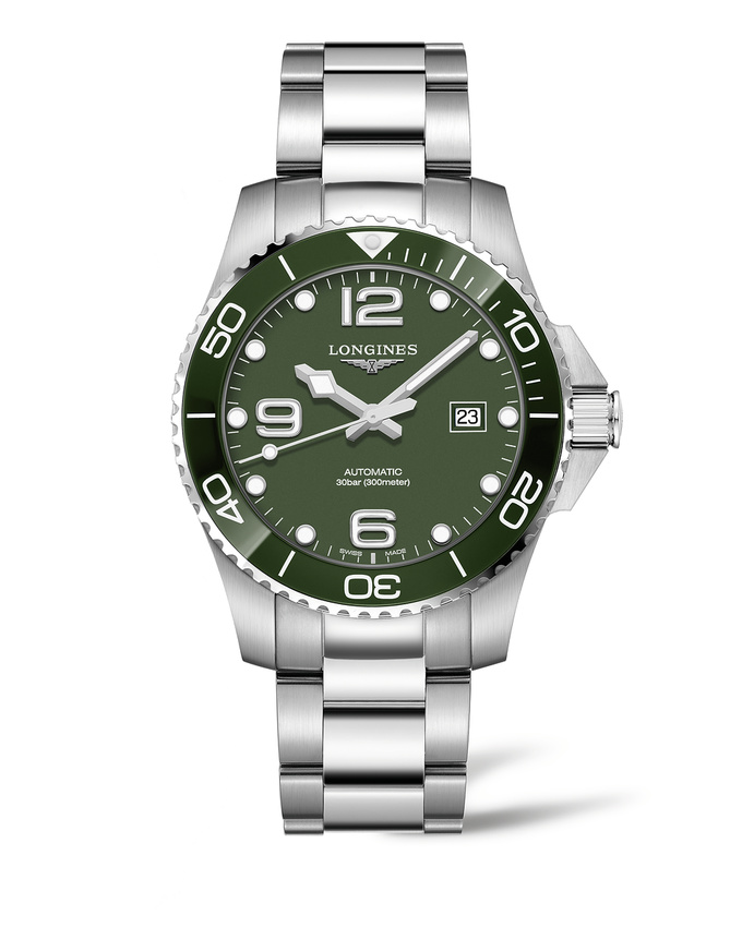 LONGINES HYDROCONQUEST 43 CERAMIC GREEN L37824066