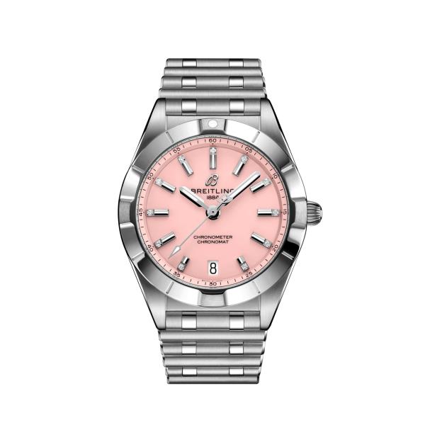 BREITLING CHRONOMAT 32mm PINK A77310101K1A1