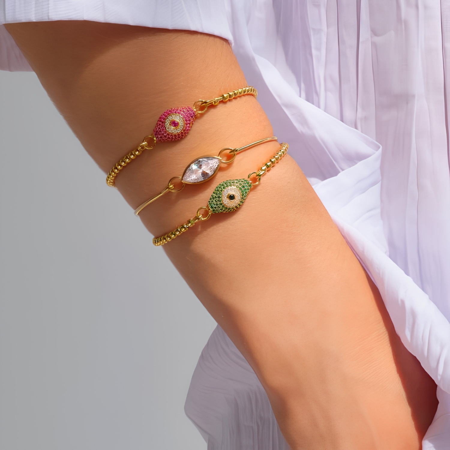 MARIANNA LEMOS MINI GALA PINK BRACELET XS/S