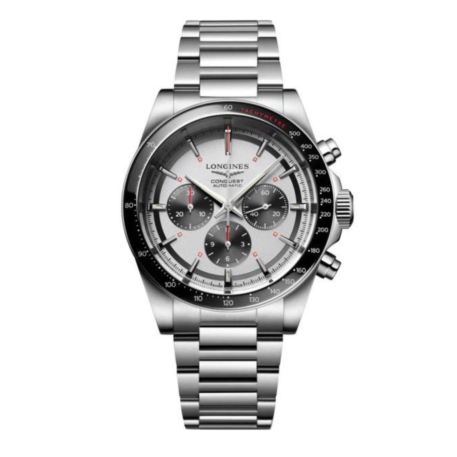 LONGINES CONQUEST 42MM CHRONOGRAPH WHITE 2280