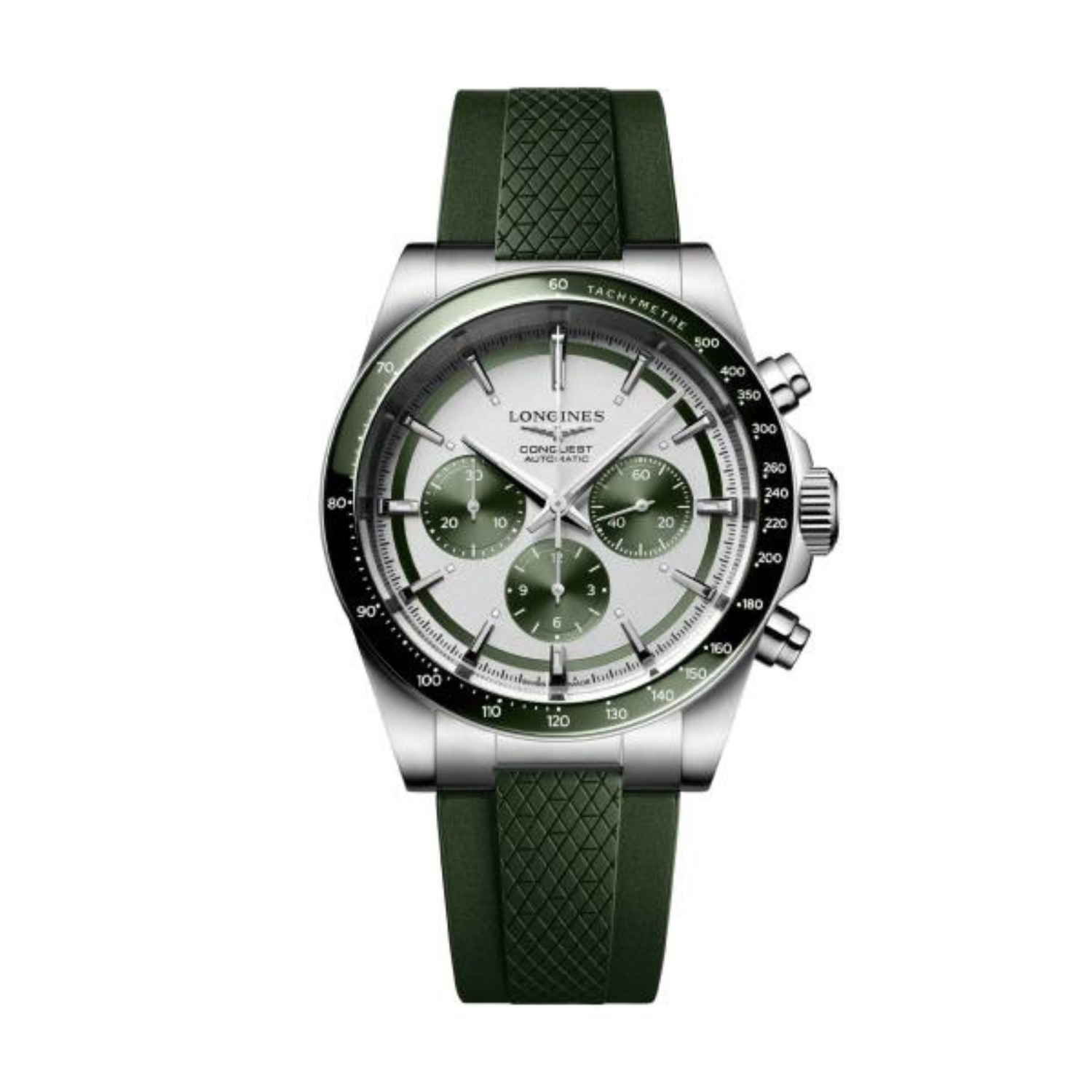 LONGINES CONQUEST 42MM CHRONOGRAPH GREEN