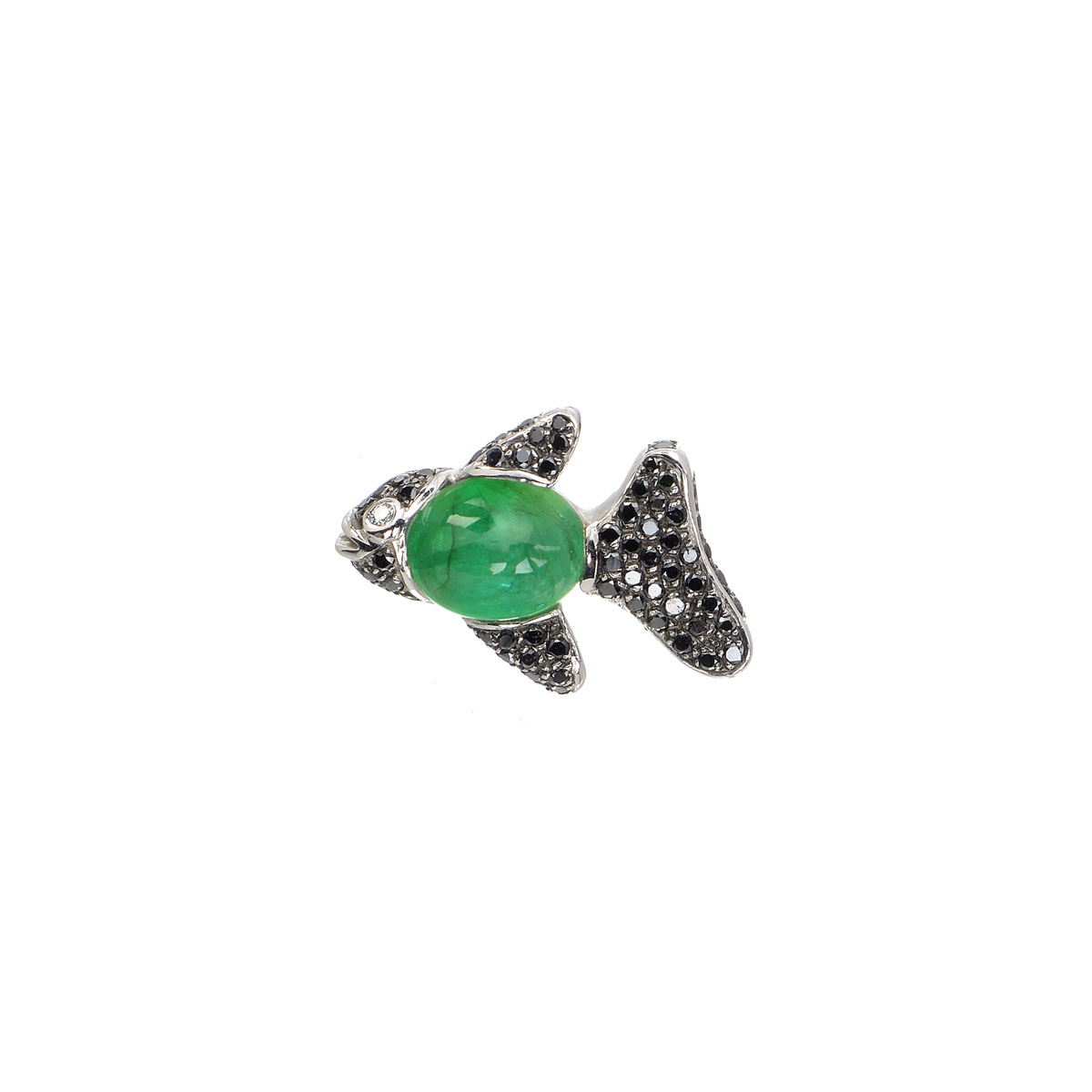 DIAMOND BROOCH 18K GOLD