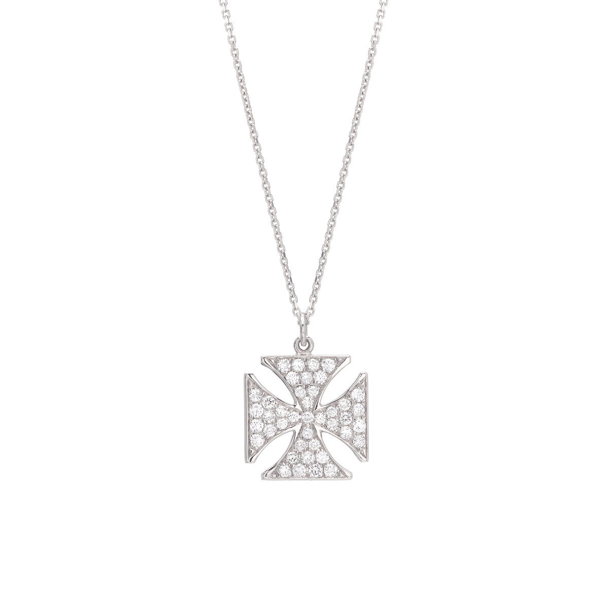 DIAMOND NECKLACE WHITE GOLD