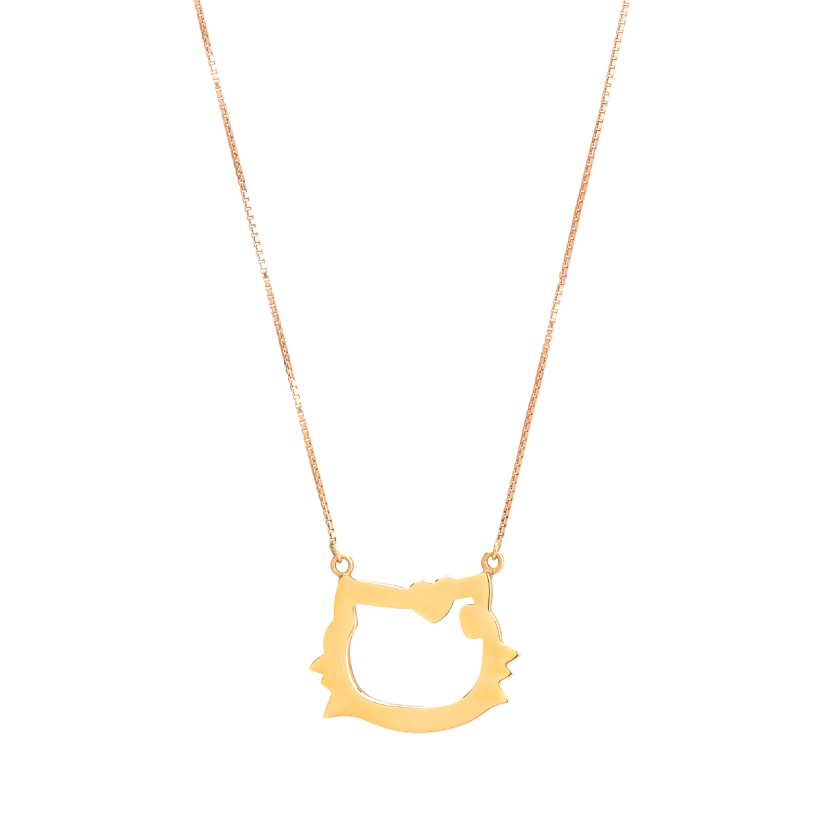 CAT NECKLACE ROSE GOLD