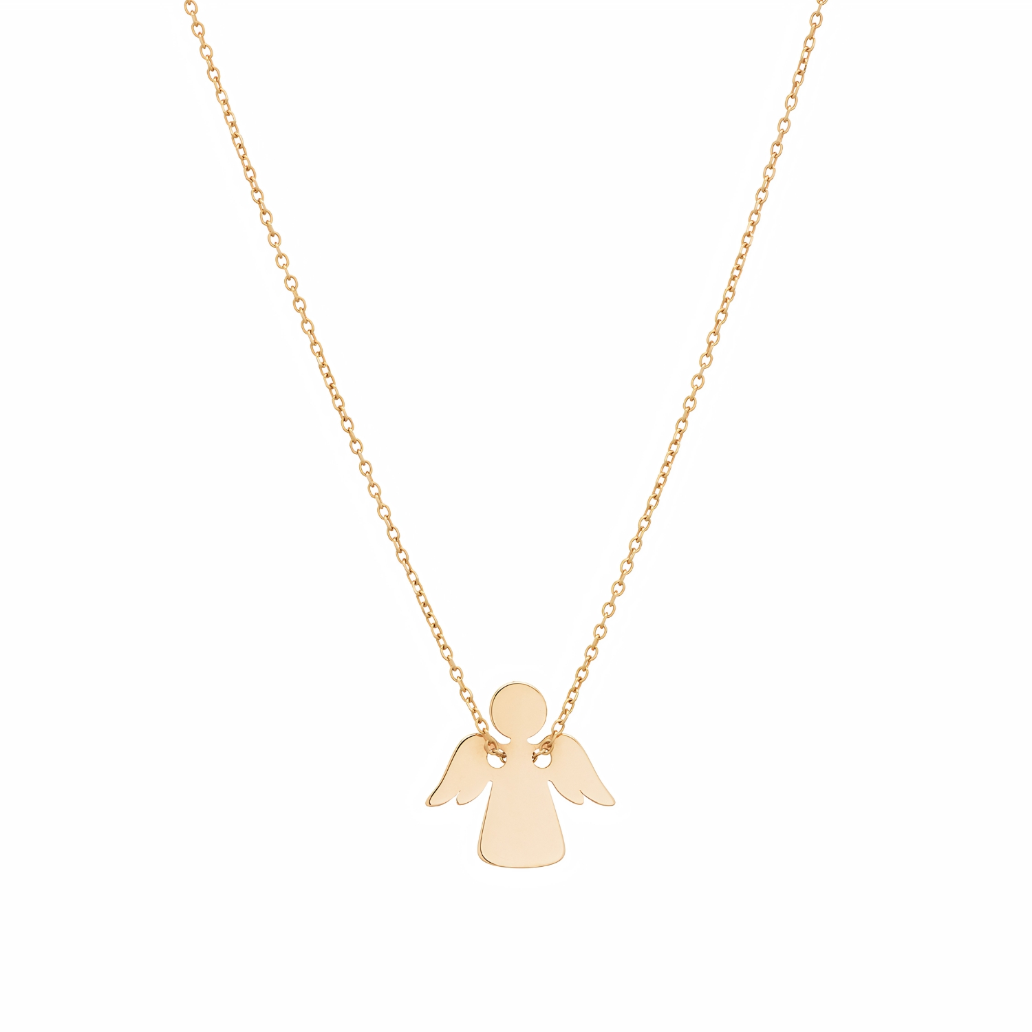 K14 ROSE GOLD PENDANT WITH ANGEL