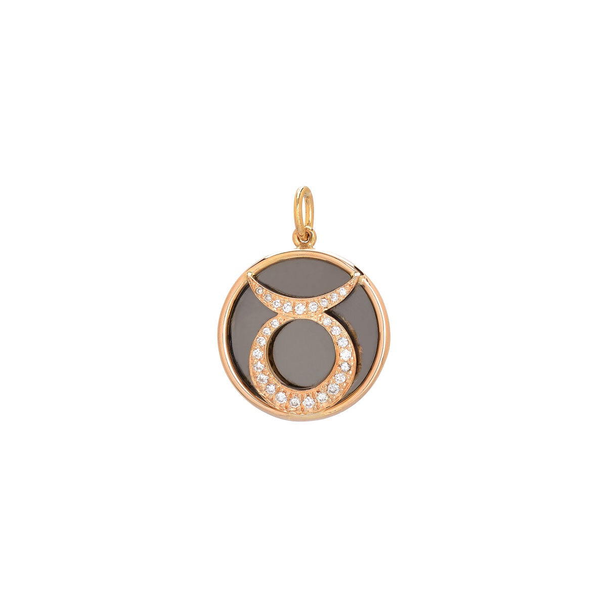 TAURUS DIAMOND PENDANT K18 GOLD
