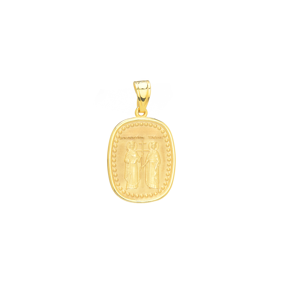 K14 YELLOW GOLD CONSTANTINE PENDANT