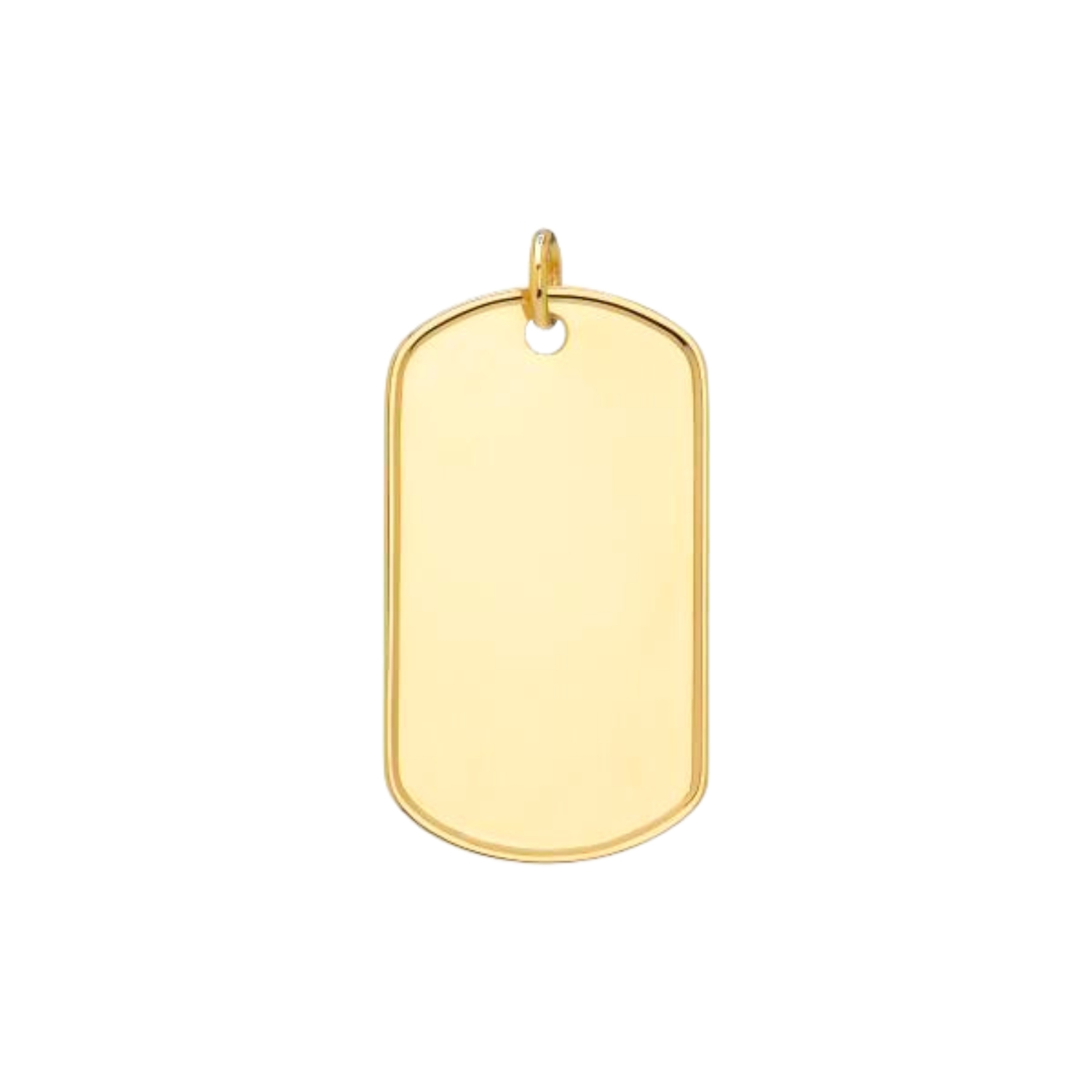 K18 GOLD TAG ME HOOP