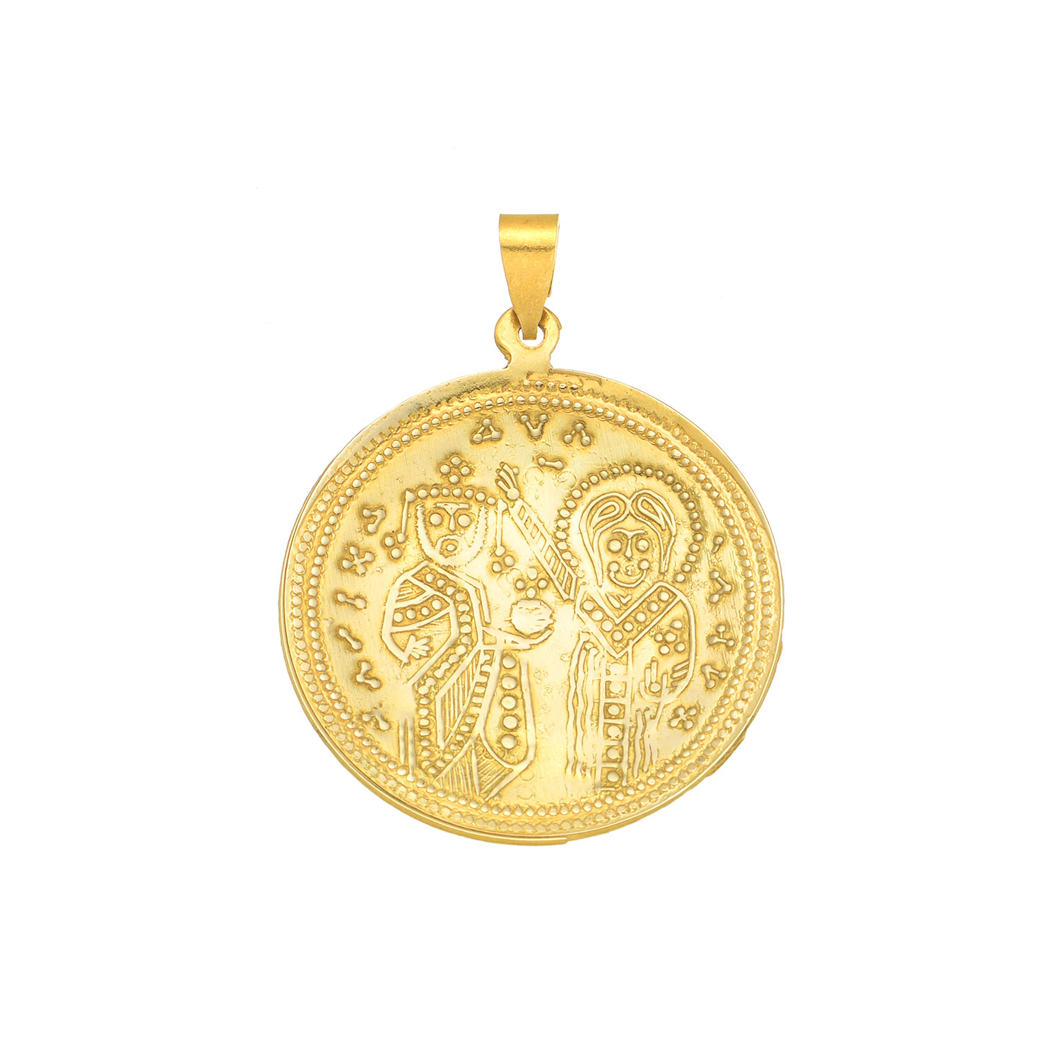 CONSTANTINE PENDANT 14K YELLOW GOLD