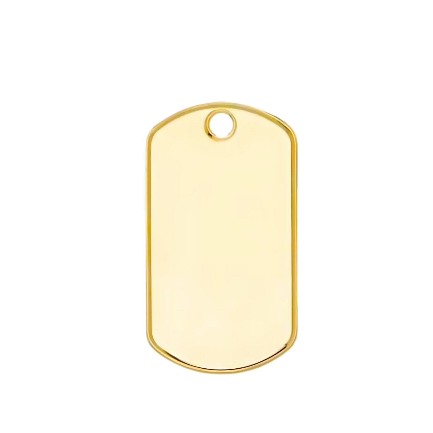 K18 GOLD TAG