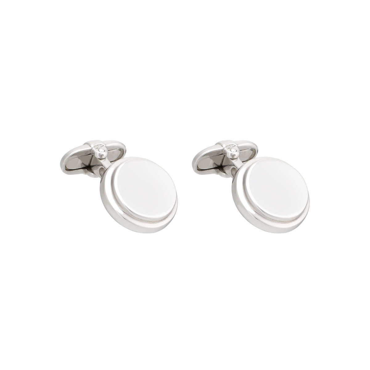 CUFFLINKS Κ18 WHITE GOLD