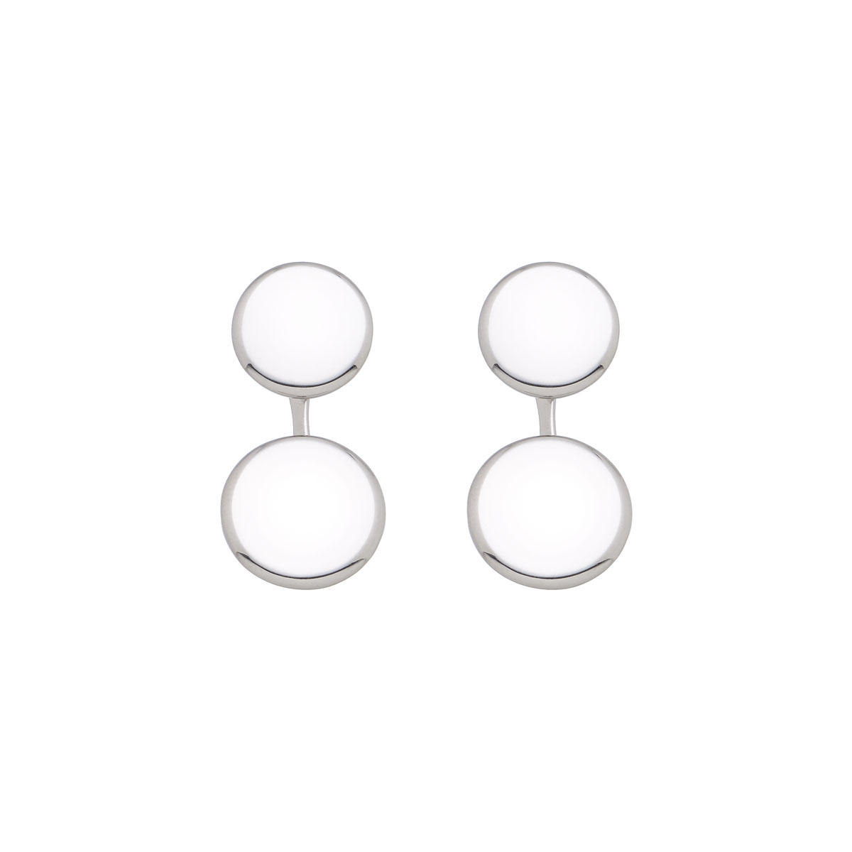 CUFFLINKS K18 WHITE GOLD