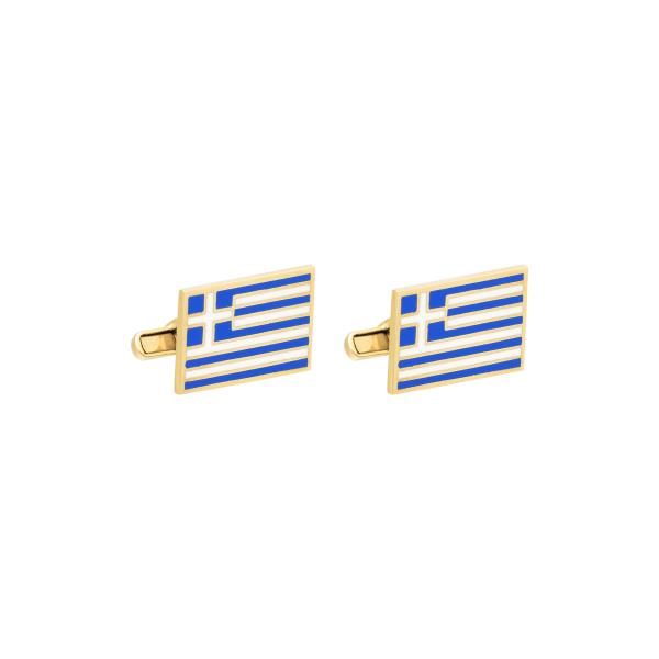 ΜΑΝΙΚΕΤΟΚΟΥΜΠΑ ΜΕ ΕΛΛΗΝΙΚΗ ΣΗΜΑΙΑ ΚΙΤΡΙΝΑ ΧΡΥΣΑ Κ14