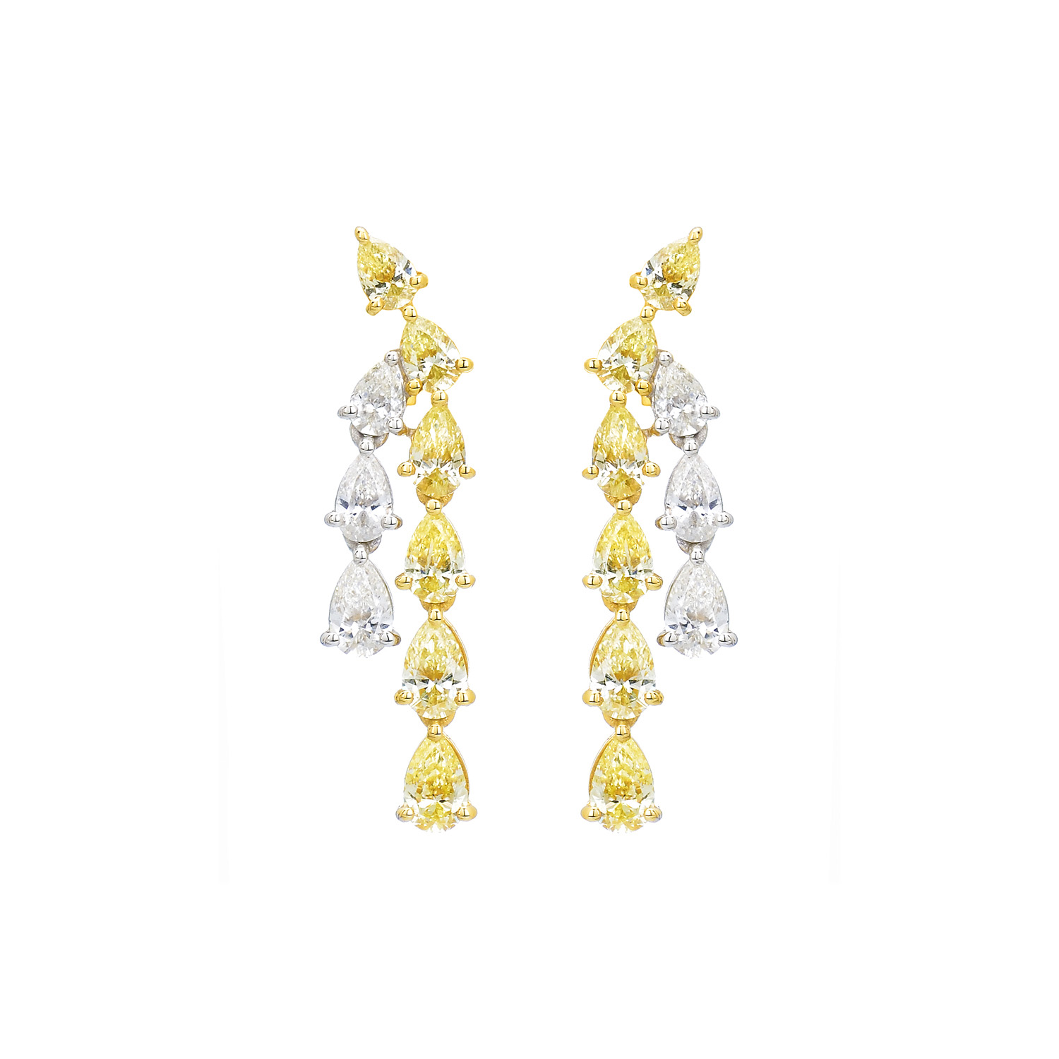 DIAMOND EARRINGS 18K GOLD