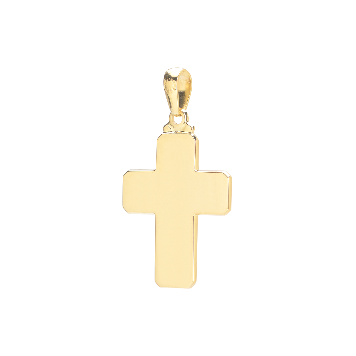 YELLOW GOLD CROSS K14