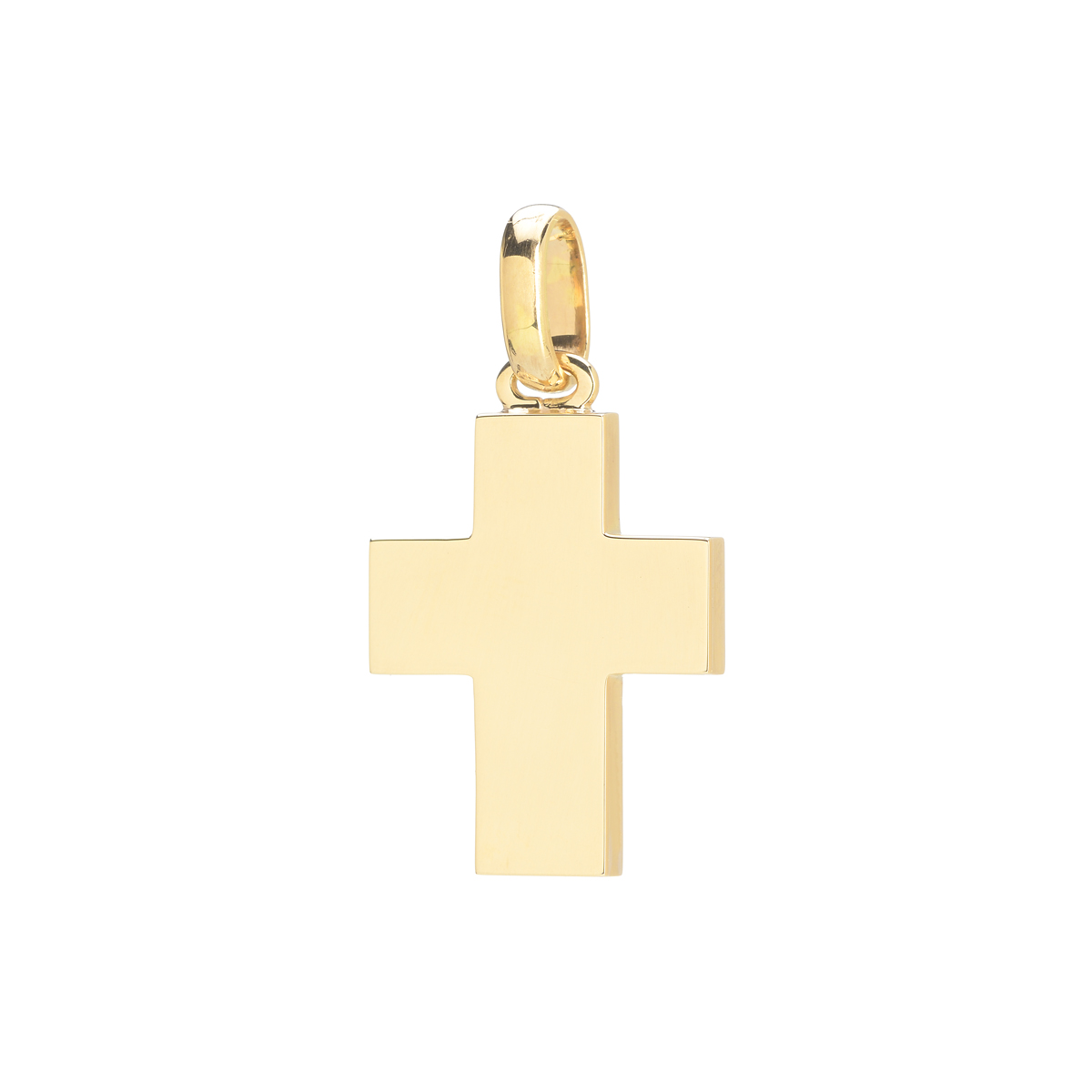 YELLOW GOLD CROSS K14