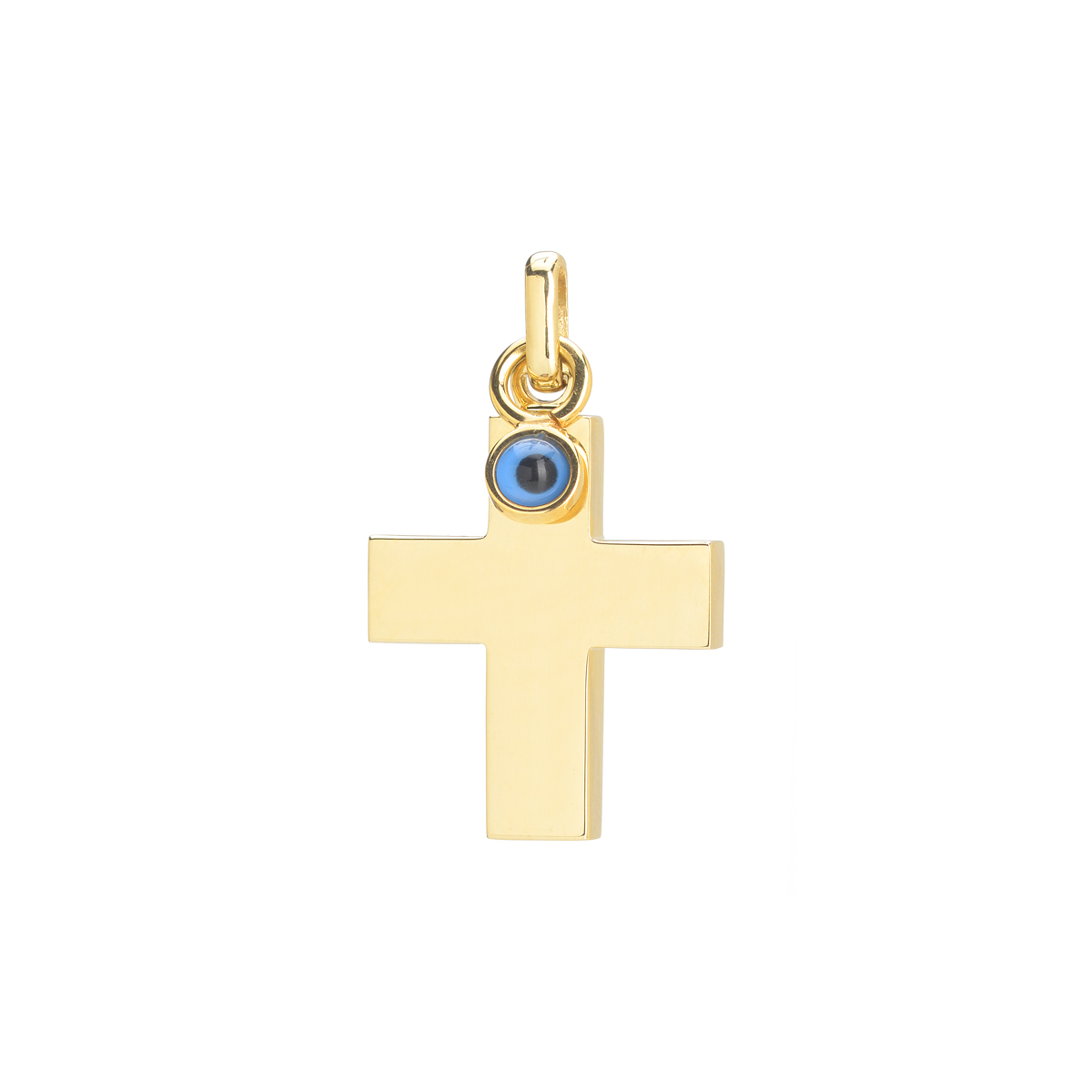 YELLOW GOLD CROSS K14