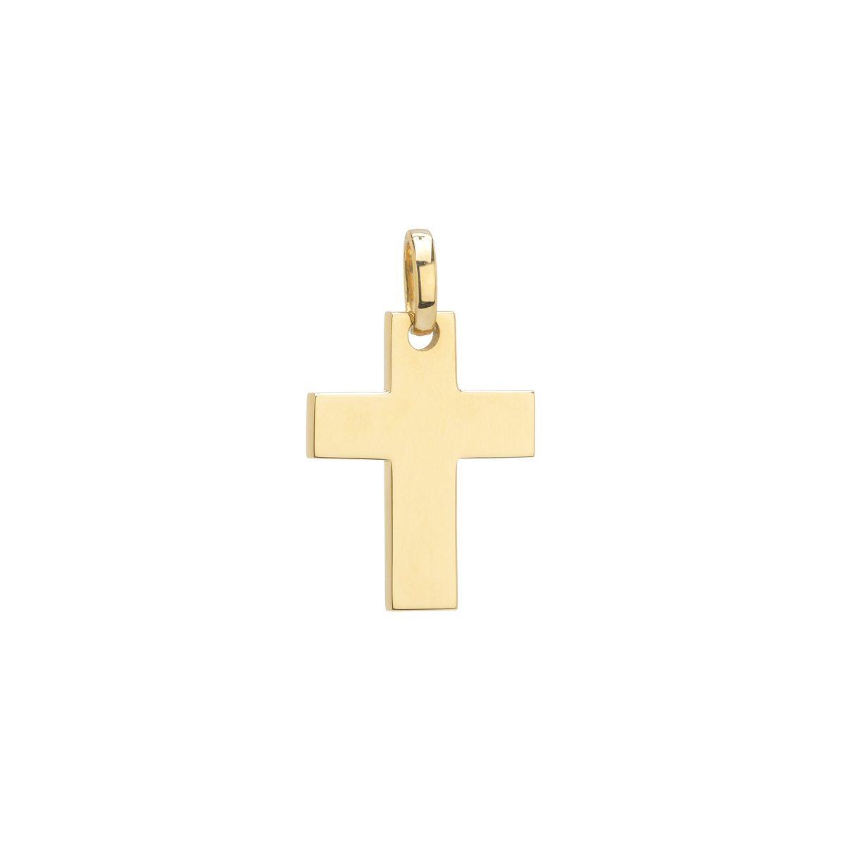 YELLOW GOLD CROSS K14