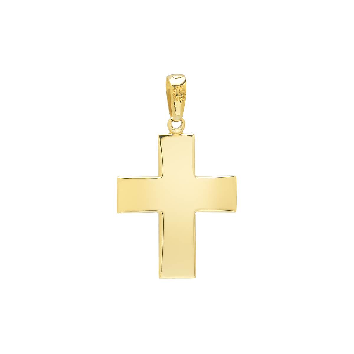 K14 YELLOW GOLD CROSS