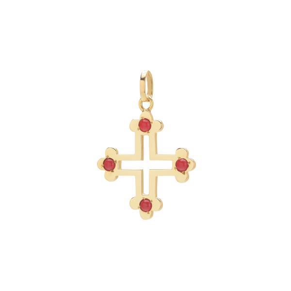 GOLD K14 CROSS