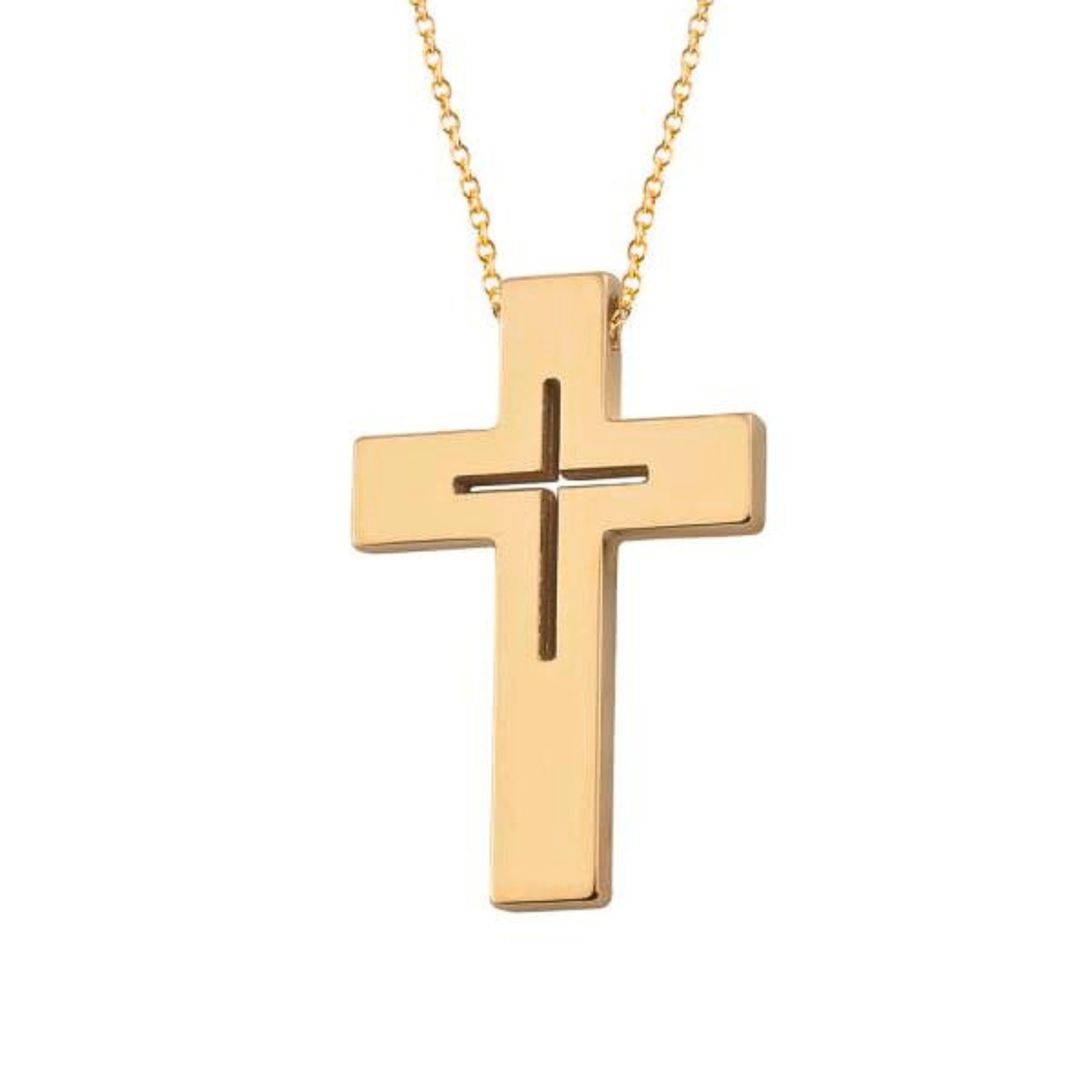 Κ14 GOLD CROSS